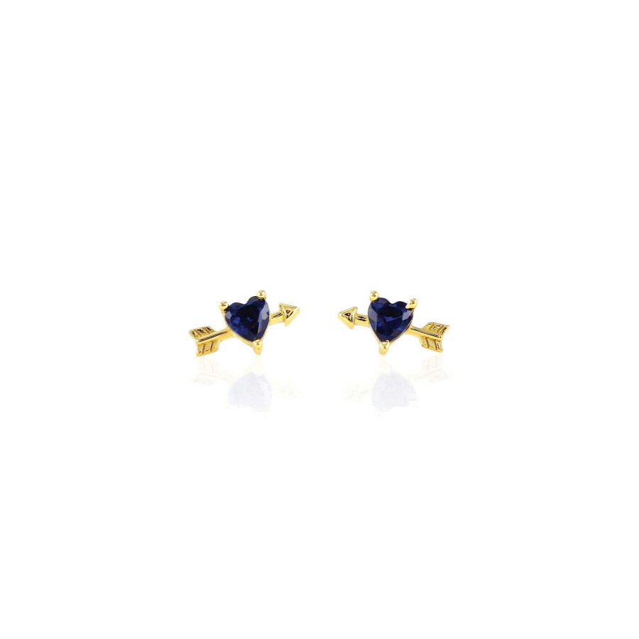 Earrings kris nations | Cupid'S Heart Stud Earrings