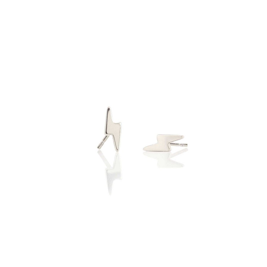 Earrings kris nations | Lightning Bolt Stud Earrings