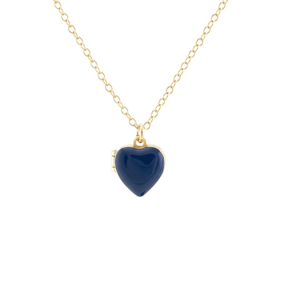 Necklaces kris nations | Enamel Heart Locket