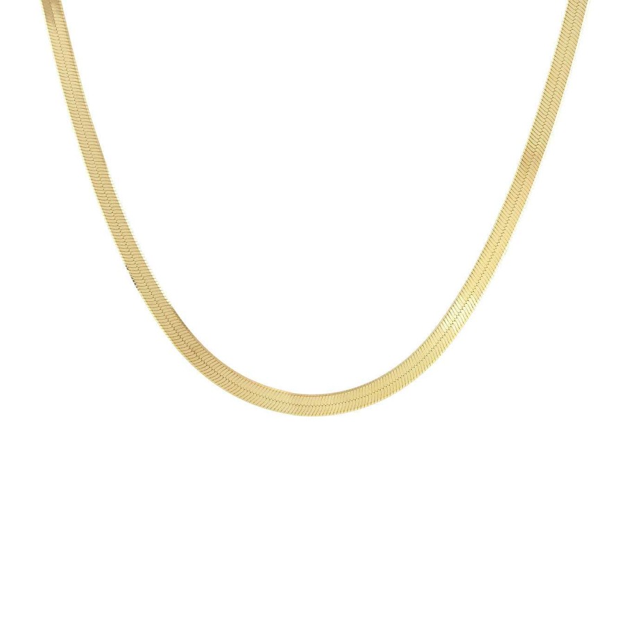 Necklaces kris nations | Herringbone Chain Necklace