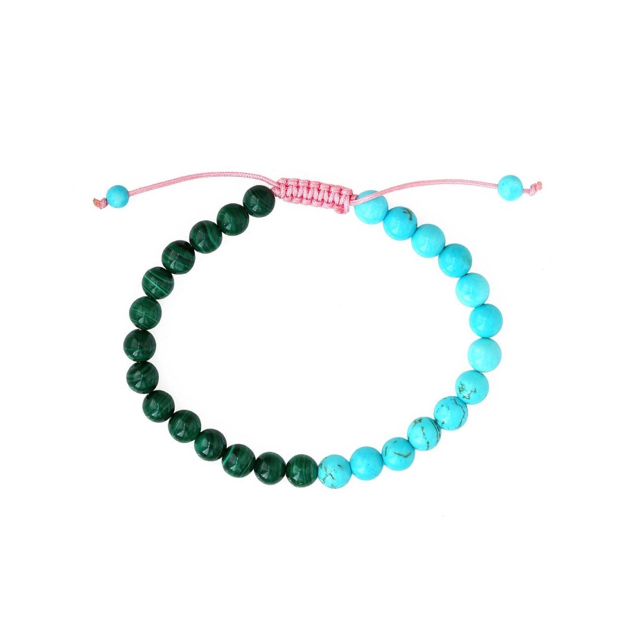 Bracelets kris nations | Color Block Gemstone Bracelet