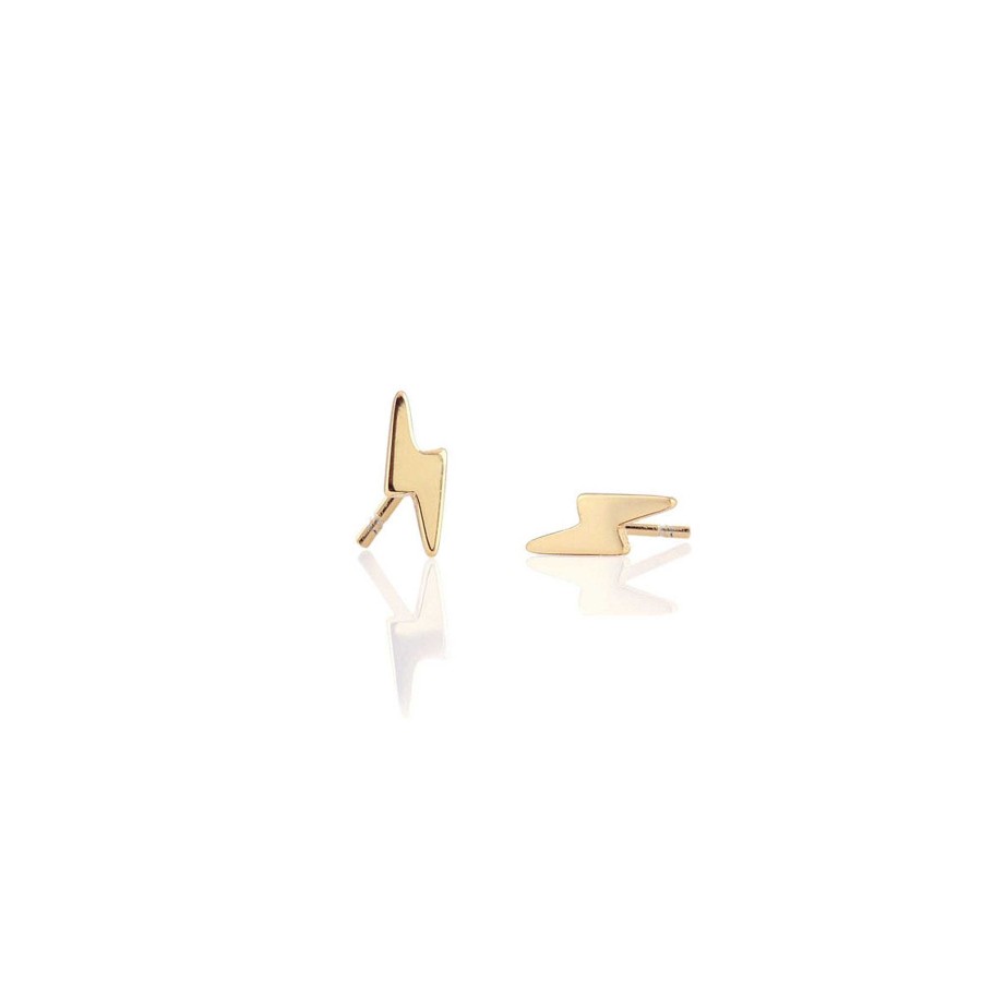 Earrings kris nations | Lightning Bolt Stud Earrings