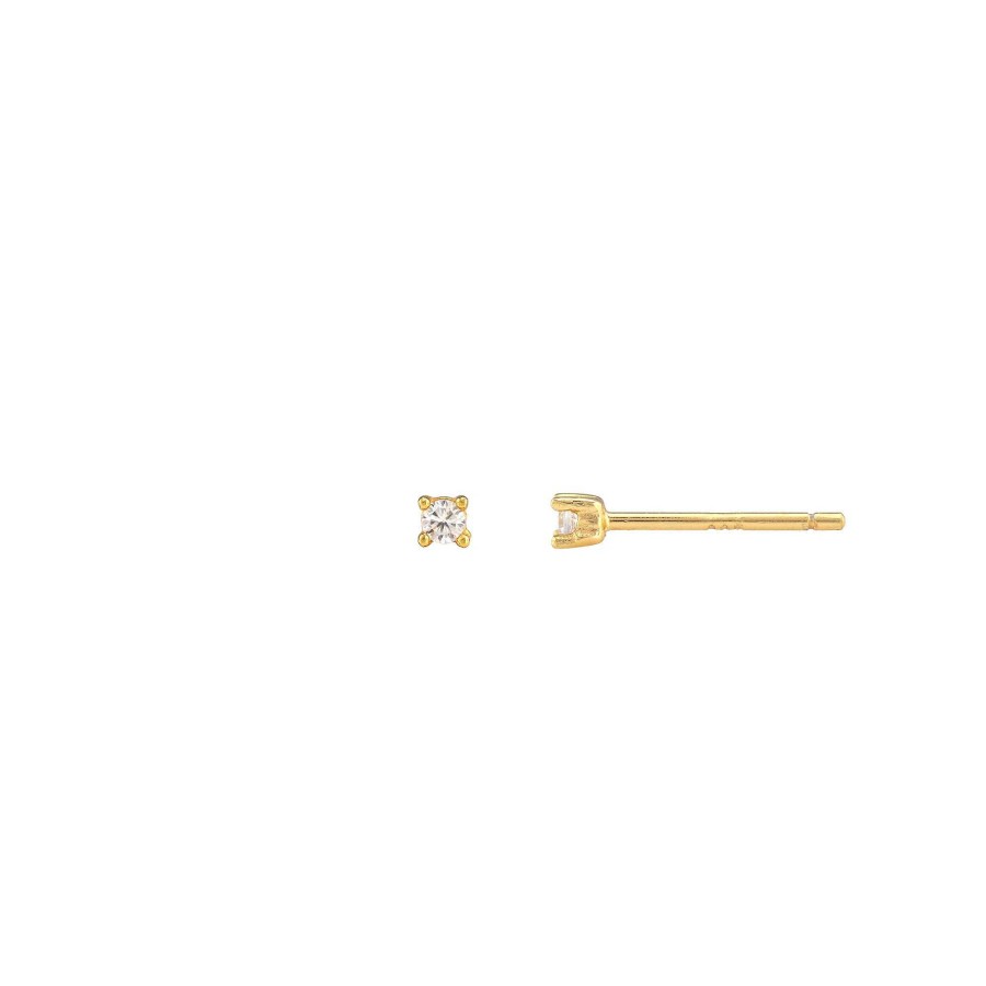 Earrings kris nations | Classic Crystal Prong Set Stud Earrings