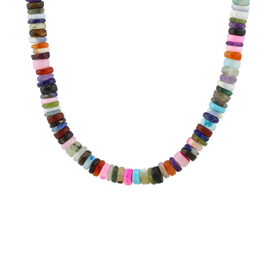 Necklaces kris nations | All The Gems Beaded Necklace