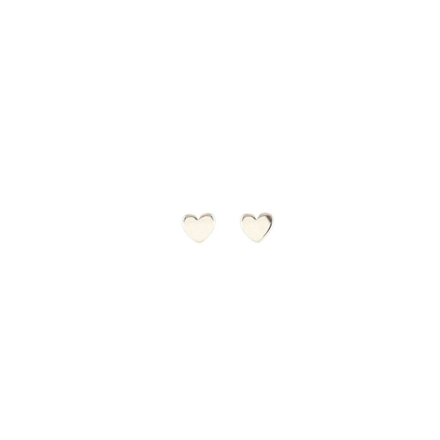 Earrings kris nations | Tiny Heart Stud Earrings