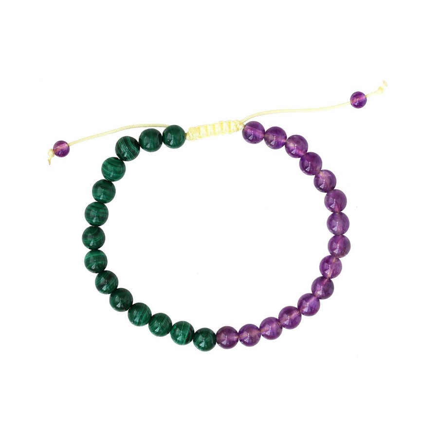 Bracelets kris nations | Color Block Gemstone Bracelet - Sale