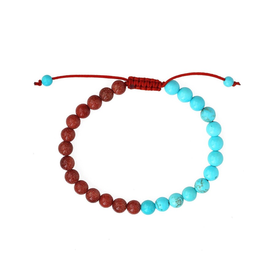 Bracelets kris nations | Color Block Gemstone Bracelet