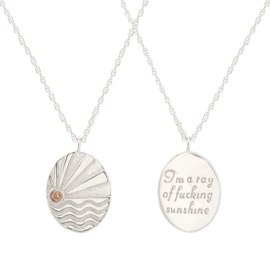 Necklaces kris nations | Ray Of Sunshine Charm Necklace