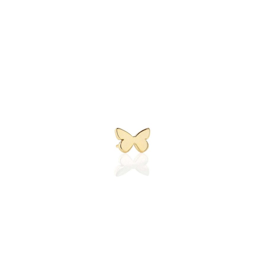 Earrings kris nations | Single Butterfly Stud Earring